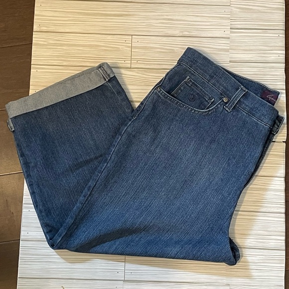 Gloria Vanderbilt The Amanda Capris Size 16 - Picture 3 of 4